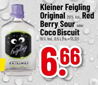 trinkgut Kleiner feigling original oder red berry sour oder coco biscuit Angebot