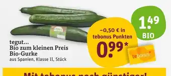 tegut Tegut... bio-gurke Angebot