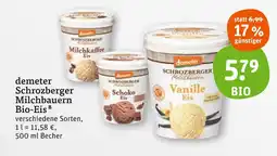 tegut Demeter schrozberger milchbauern bio-eis Angebot