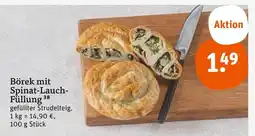 tegut Börek mit spinat-lauch-füllung Angebot