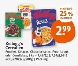 tegut Kellogg's cerealien Angebot