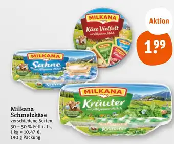 tegut Milkana schmelzkäse Angebot