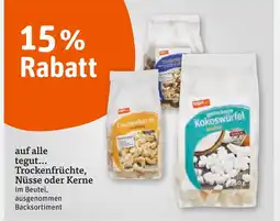 tegut 15% rabatt Angebot