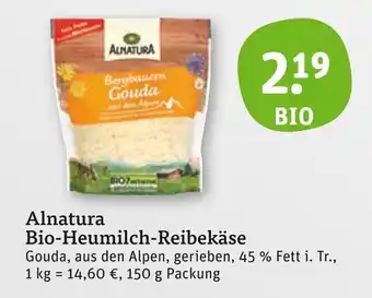 tegut Alnatura bio-heumilch-reibekäse Angebot