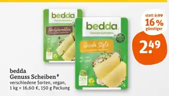 tegut Bedda genuss scheiben Angebot