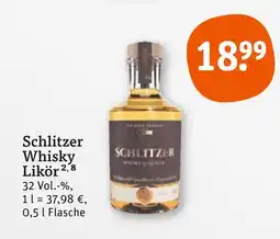 tegut Schlitzer whisky likör Angebot