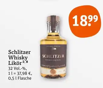 tegut Schlitzer whisky likör Angebot