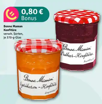 nahkauf Bonne maman 0,80 € bonus Angebot