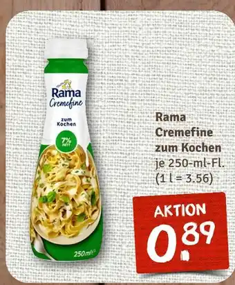 nahkauf Rama cremfine zum kochen Angebot