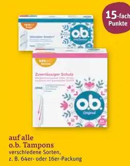 tegut O.b. 15-fach punkte Angebot