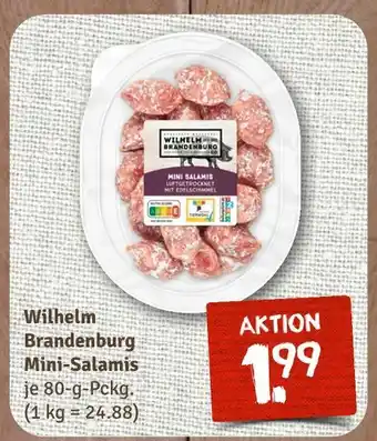 nahkauf Wilhelm brandenburg mini-salamis Angebot