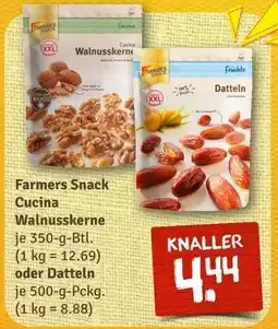 nahkauf Farmers snack cucina walnusskerne oder datteln Angebot