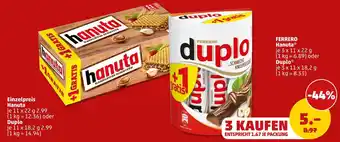 PENNY Ferrero hanuta oder duplo Angebot