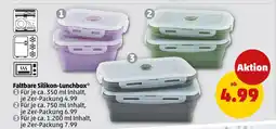 PENNY Faltbare silikon-lunchbox Angebot