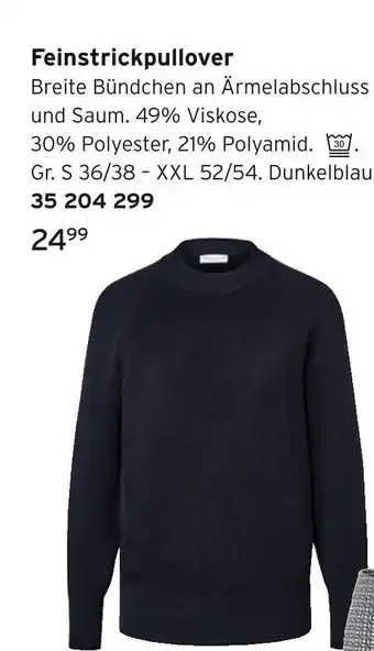 Tchibo Feinstrickpullover Angebot