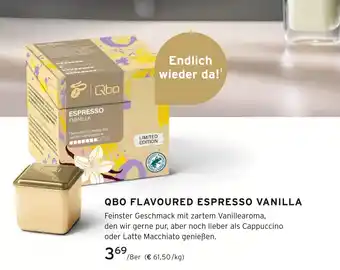 Tchibo Qbo flavoured espresso vanilla Angebot