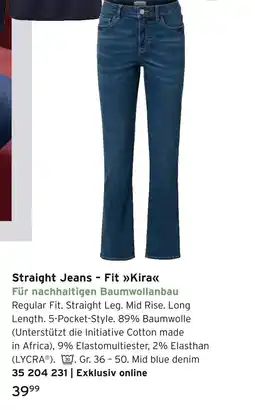 Tchibo Straight jeans - straight jeans – fit kira Angebot