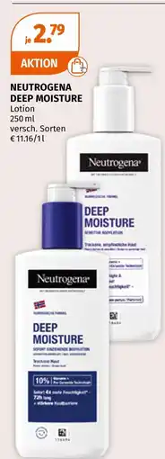 Müller Neutrogena deep moisture Angebot