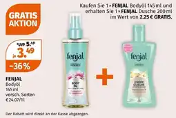 Müller Fenjal bodyöl Angebot