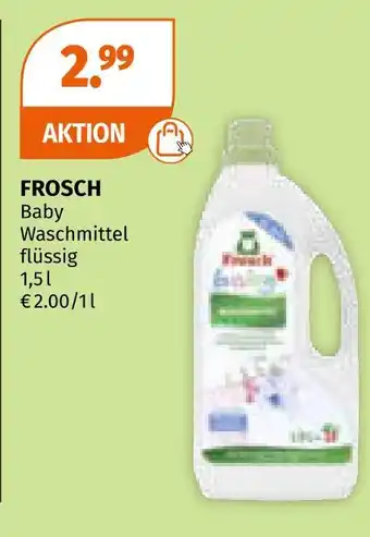 Müller Frosch baby waschmittel flüssig Angebot