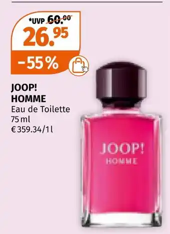 Müller Joop! homme Angebot