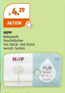 Müller Hipp babysanft feuchttücher Angebot