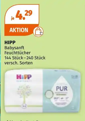 Müller Hipp babysanft feuchttücher Angebot