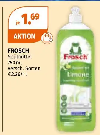 Müller Frosch spülmittel Angebot