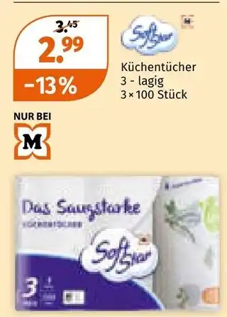 Müller Softstar küchentücher Angebot