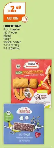 Müller Fruchtbar fruchttasche oder riegel Angebot