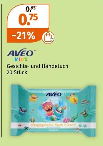 Müller Aveo gesichts- und händetuch Angebot