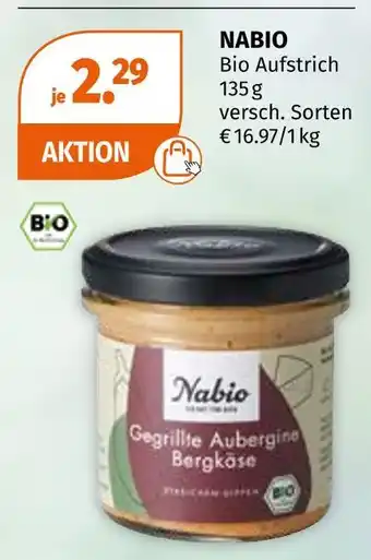 Müller Nabio bio aufstrich Angebot