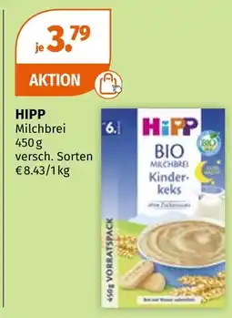 Müller Hipp bio milchbrei kinderkeks Angebot