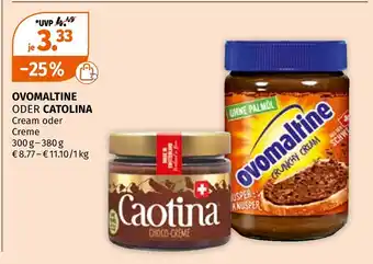 Müller Ovomaltine oder caotlina Angebot