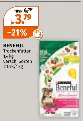 Müller Beneful trockenfutter Angebot