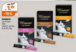 Müller Miamor cat snack Angebot