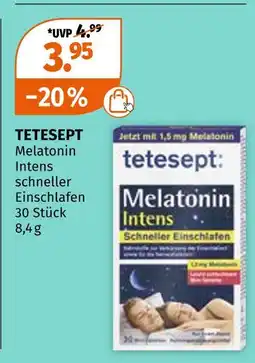 Müller Tetesept melatonin intens schneller einschlafen Angebot