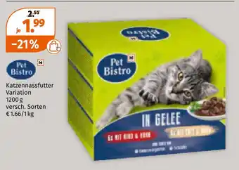 Müller Pet bistro katzennassfutter Angebot