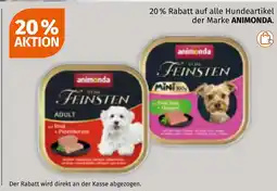 Müller Animonda 20 % rabatt Angebot