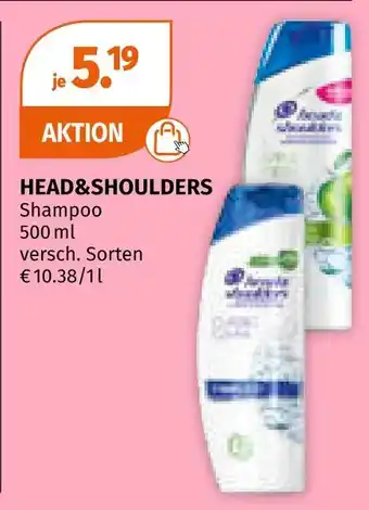 Müller Head & shoulders shampoo Angebot