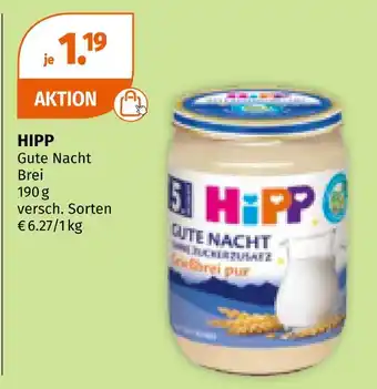 Müller Hipp gute nacht brei Angebot