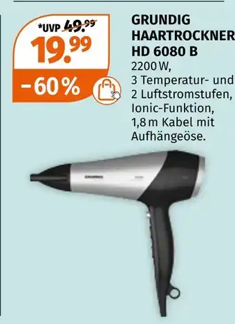 Müller Grundig haartrockner hd 6080 b Angebot