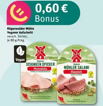 REWE Rügenwalder mühle veganer aufschnitt Angebot