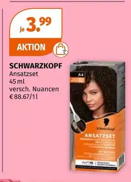 Müller Schwarzkopf ansatzset Angebot