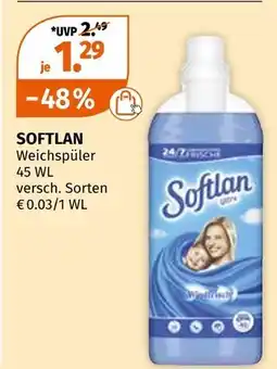 Müller Softlan weichspüler Angebot