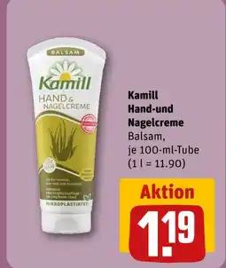 REWE Kamill hand-und nagelcreme Angebot