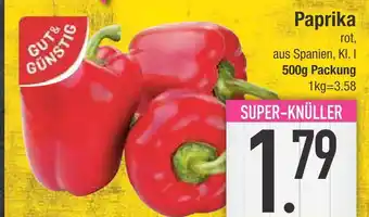 Edeka Gut&günstig paprika Angebot