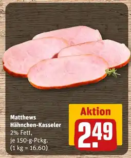 REWE Matthews hähnchen-kasseler Angebot