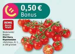 REWE Rewe beste wahl mini cherry rispentomaten Angebot