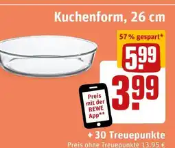 REWE Kuchenform Angebot